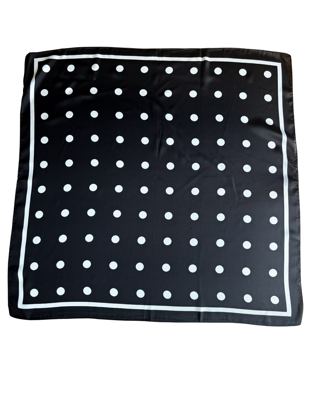 Foulard Concorde - Noir et blanc
