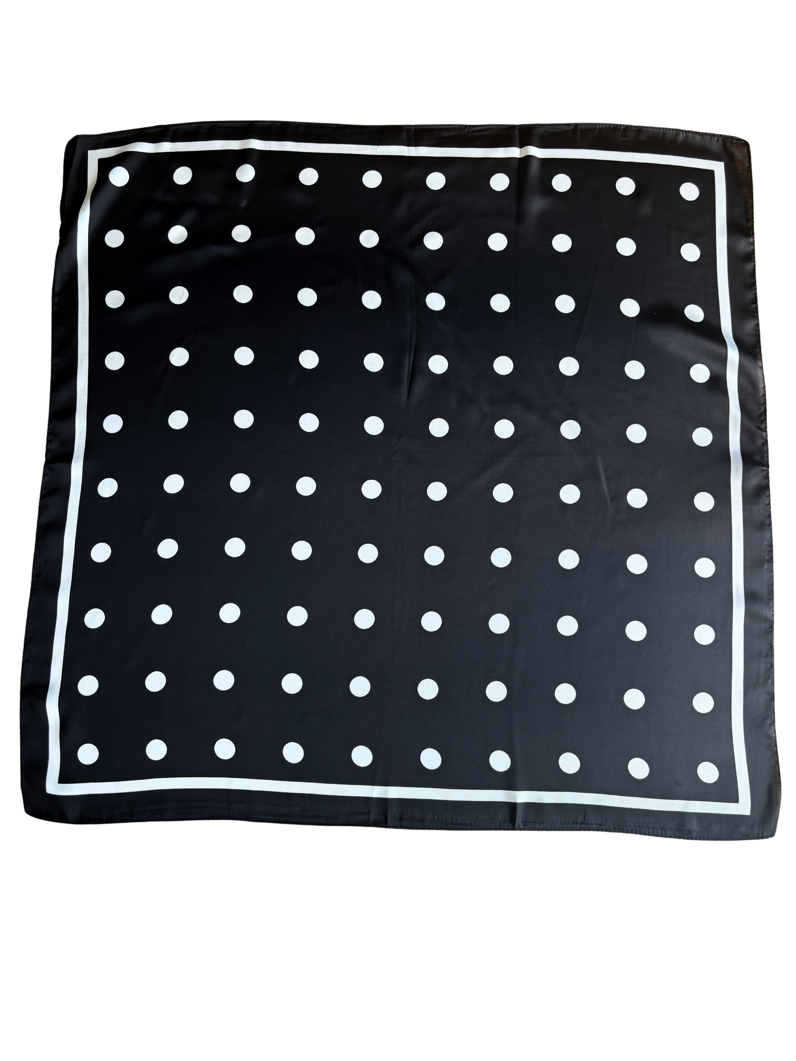 Foulard Concorde - Noir et blanc