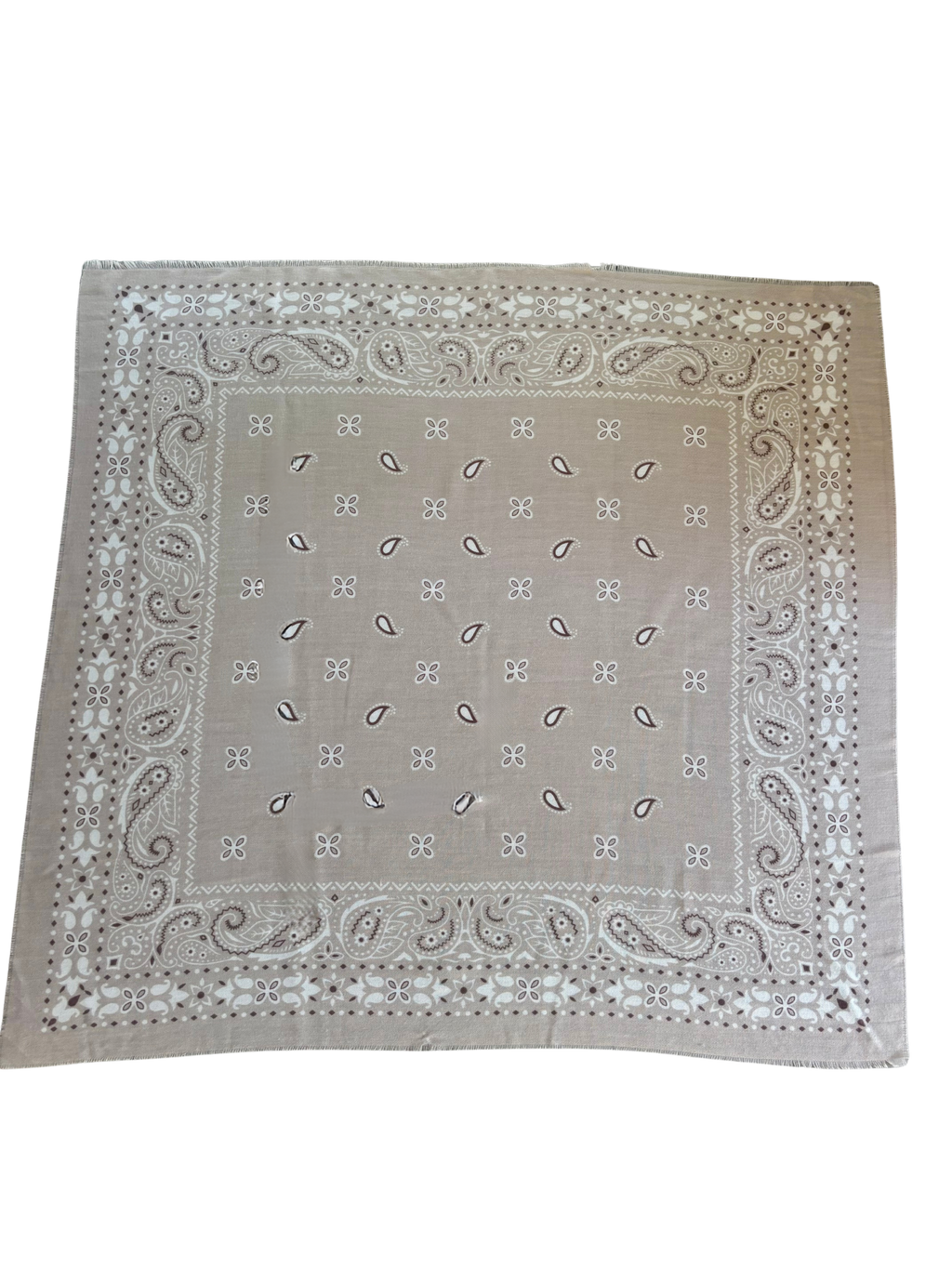 Bandana Cosy Beige / blanc
