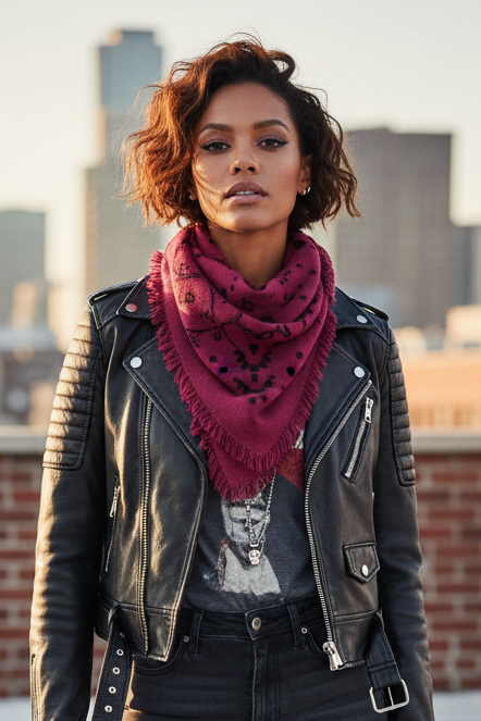 Bandana Horizon - Bordeaux