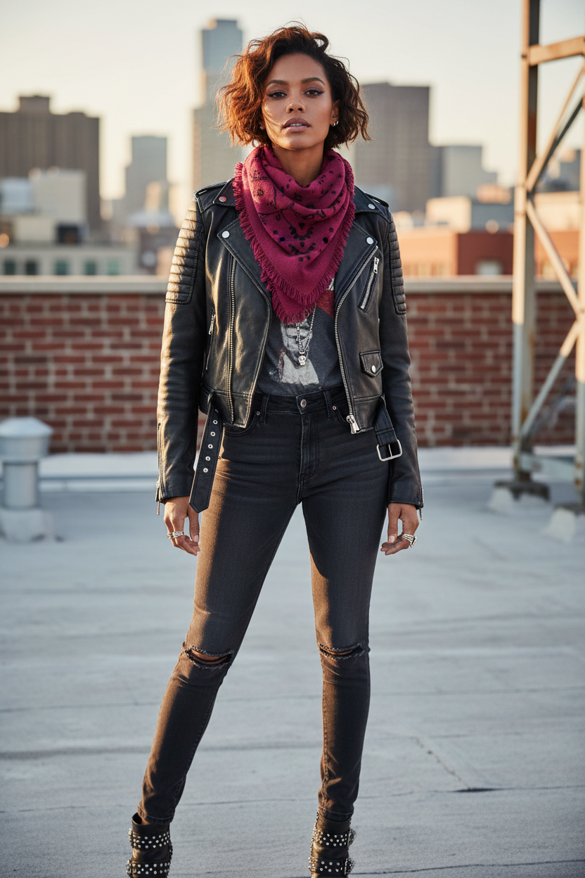 Bandana Horizon - Bordeaux