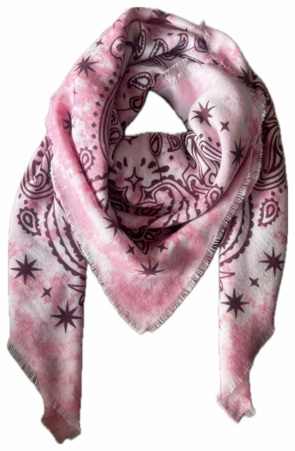 Bandana Équinoxe rose