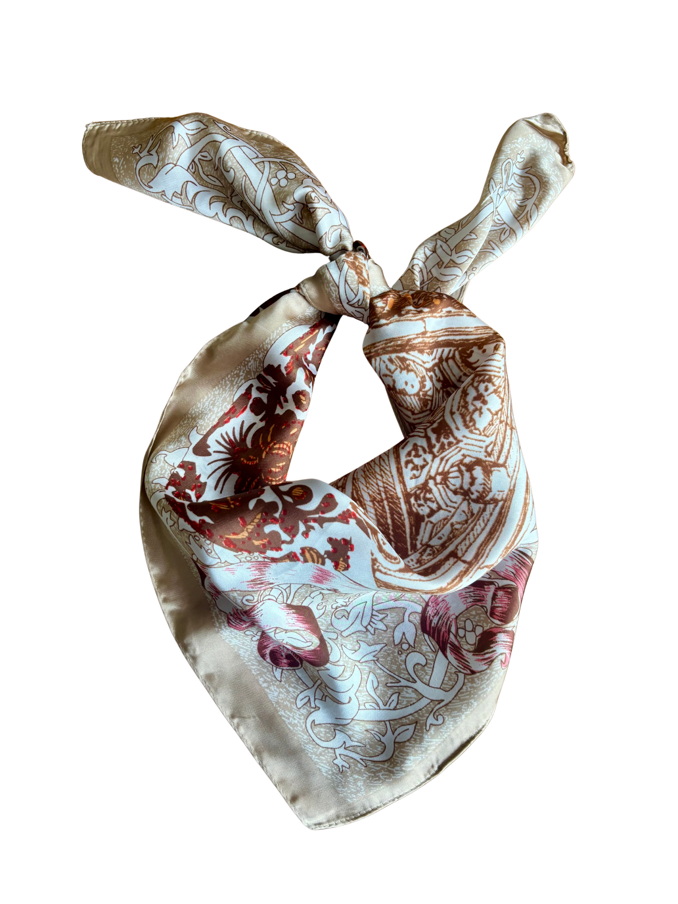 Foulard La Papesse - beige