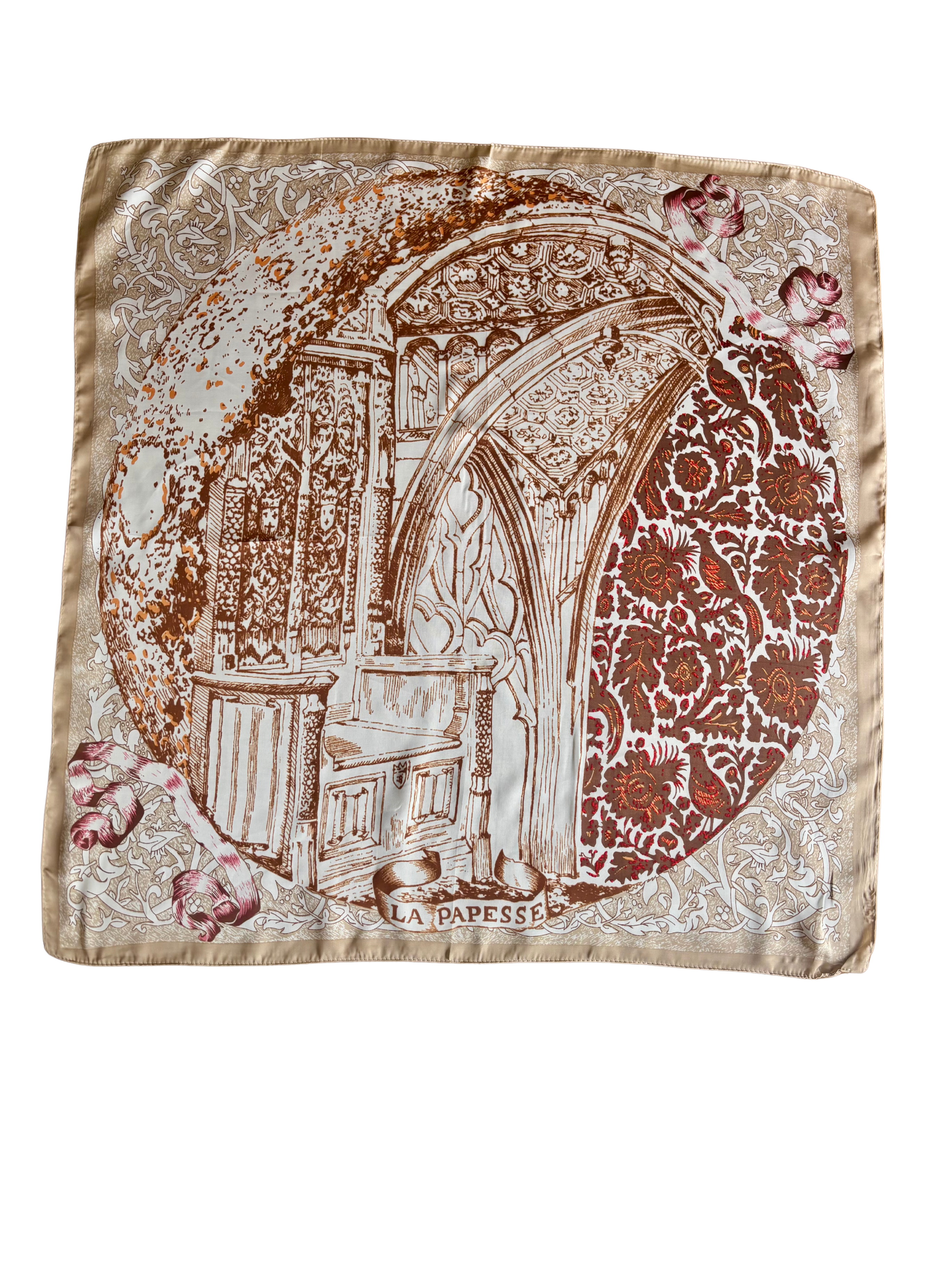 Foulard La Papesse - beige