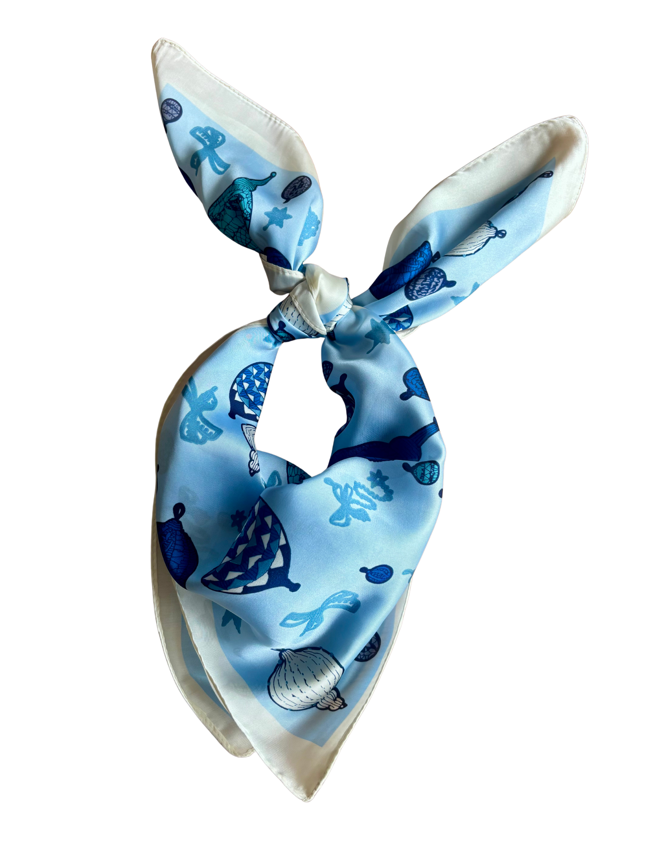 Foulard Flandrin - bleu