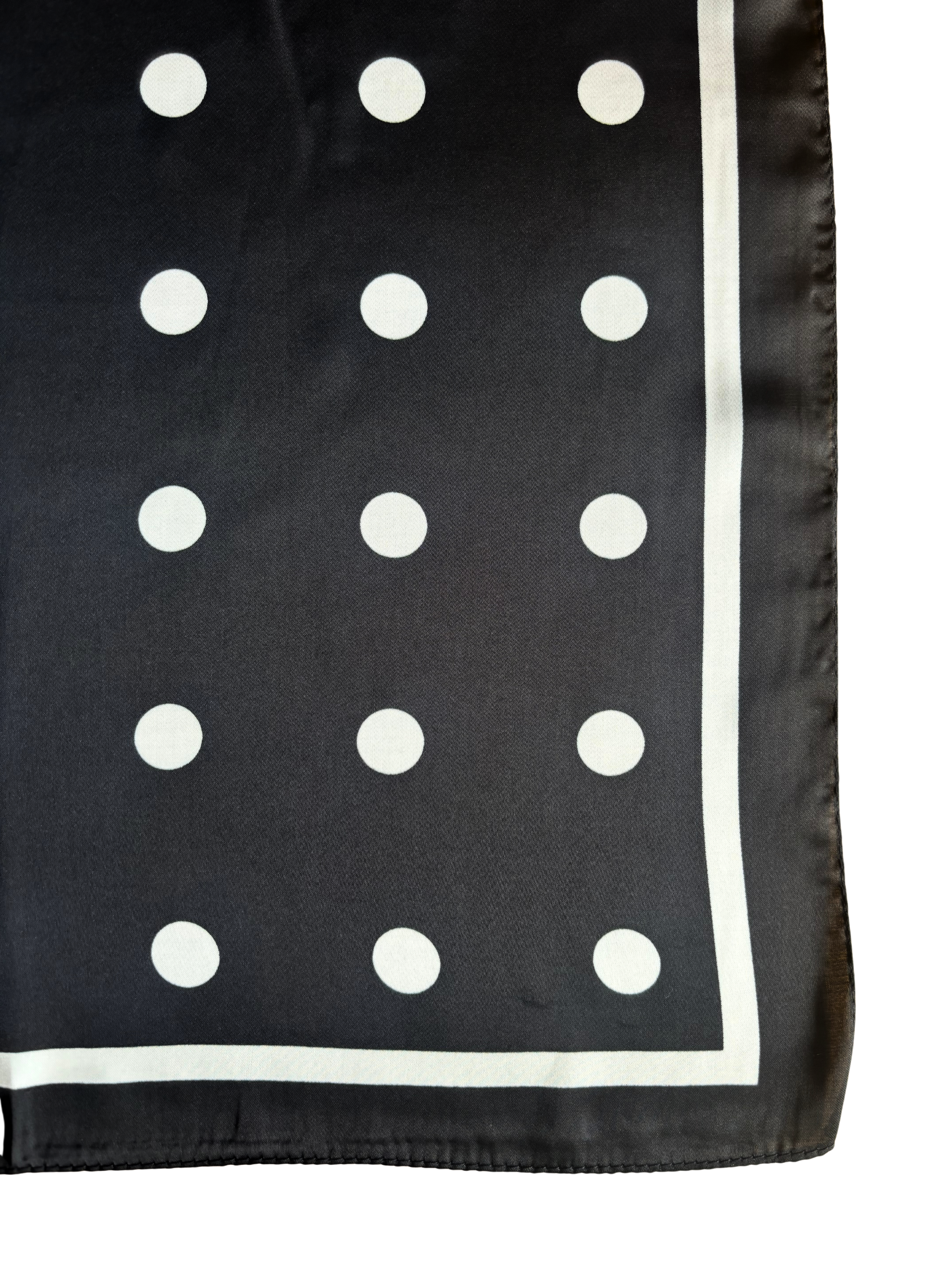 Foulard Concorde - Noir et blanc