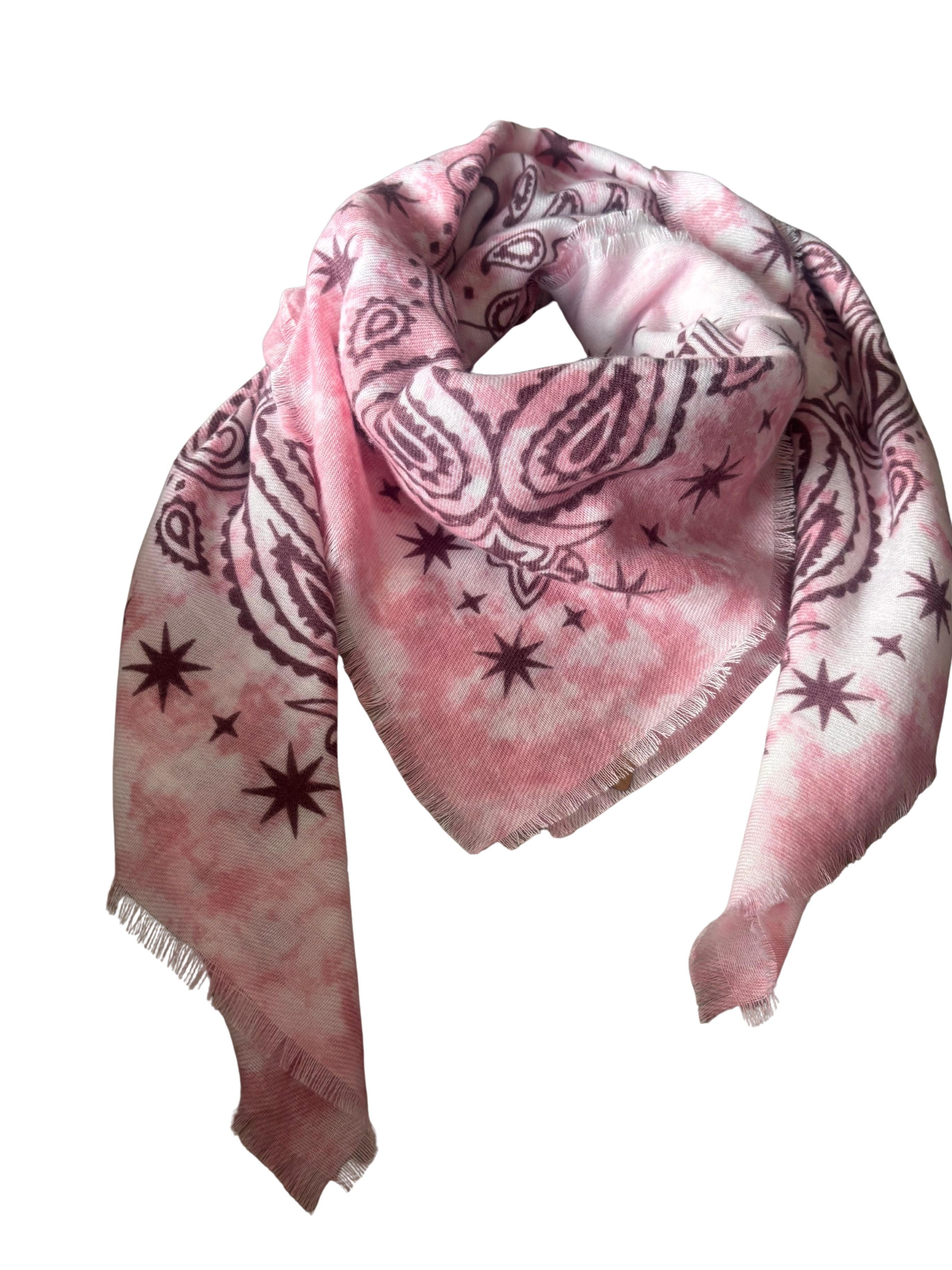 Bandana Équinoxe rose