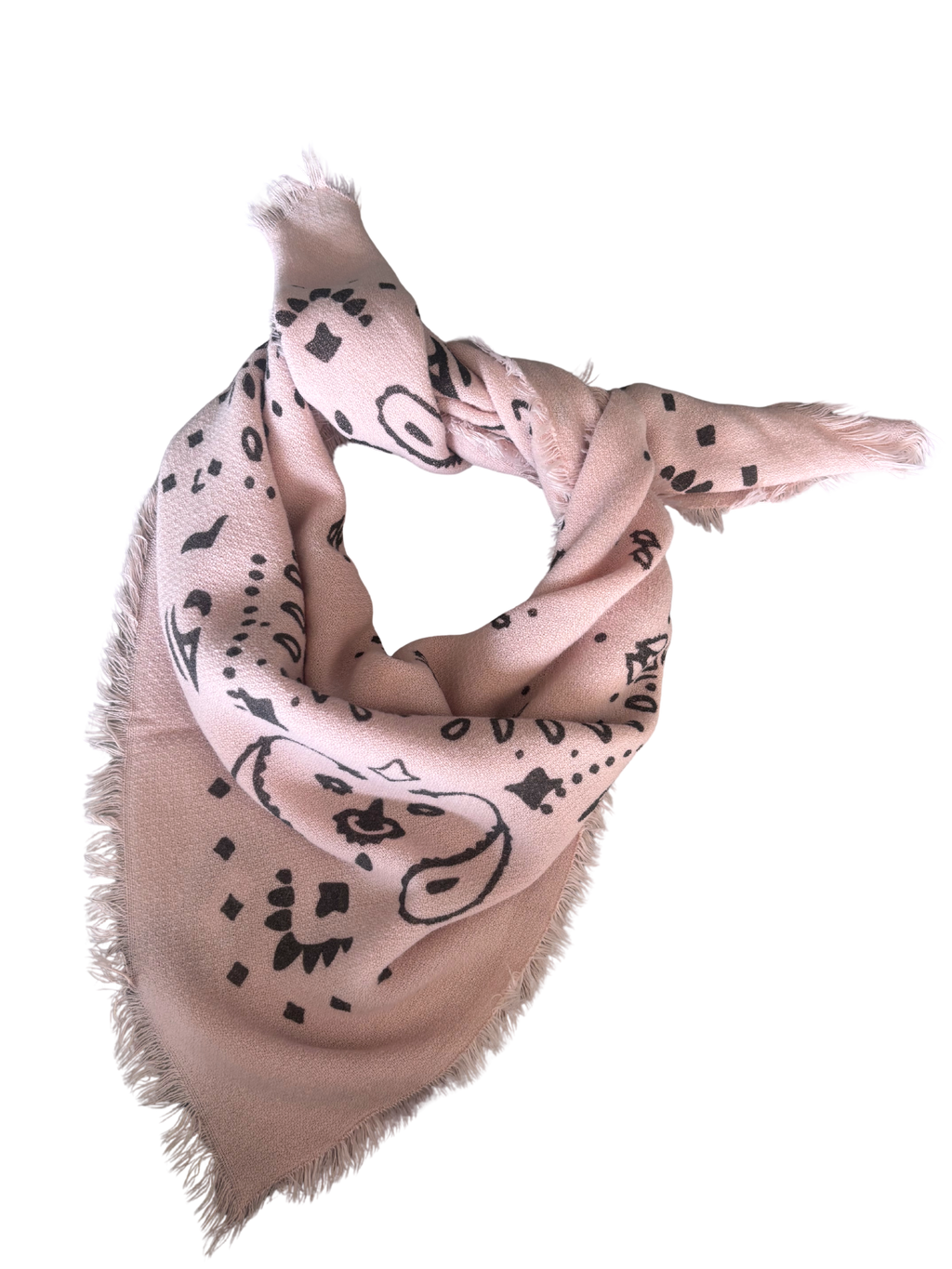 Bandana Horizon - rose pâle