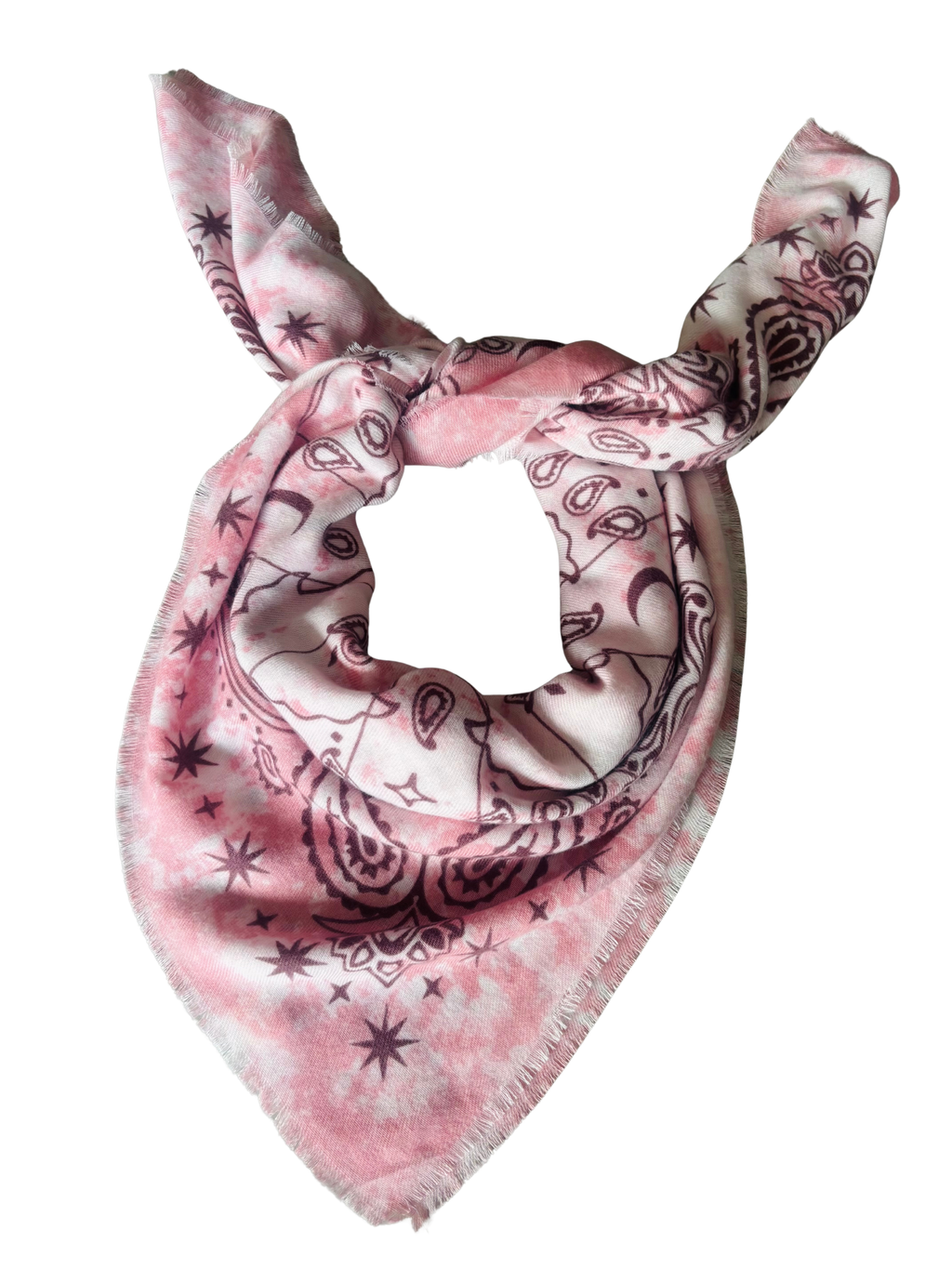 Bandana Équinoxe rose