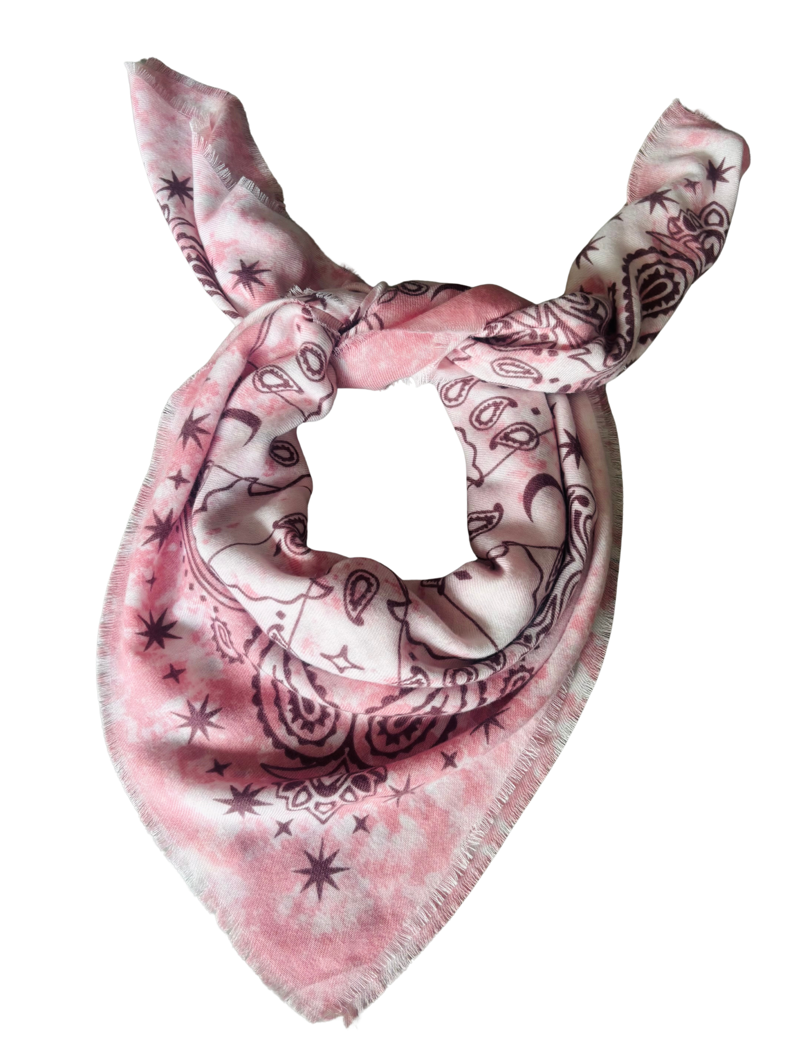 Bandana Équinoxe rose
