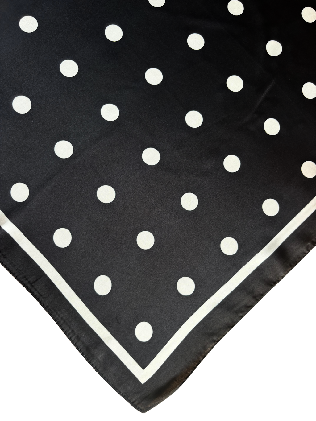Foulard Concorde - Noir et blanc