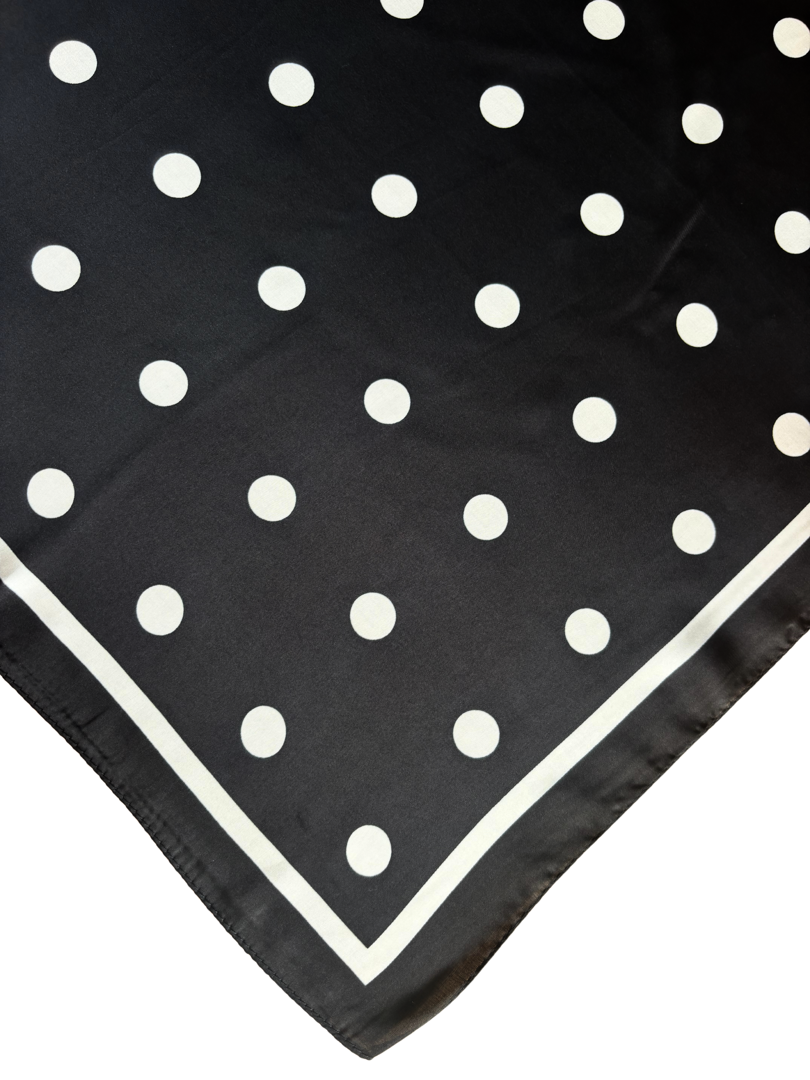 Foulard Concorde - Noir et blanc