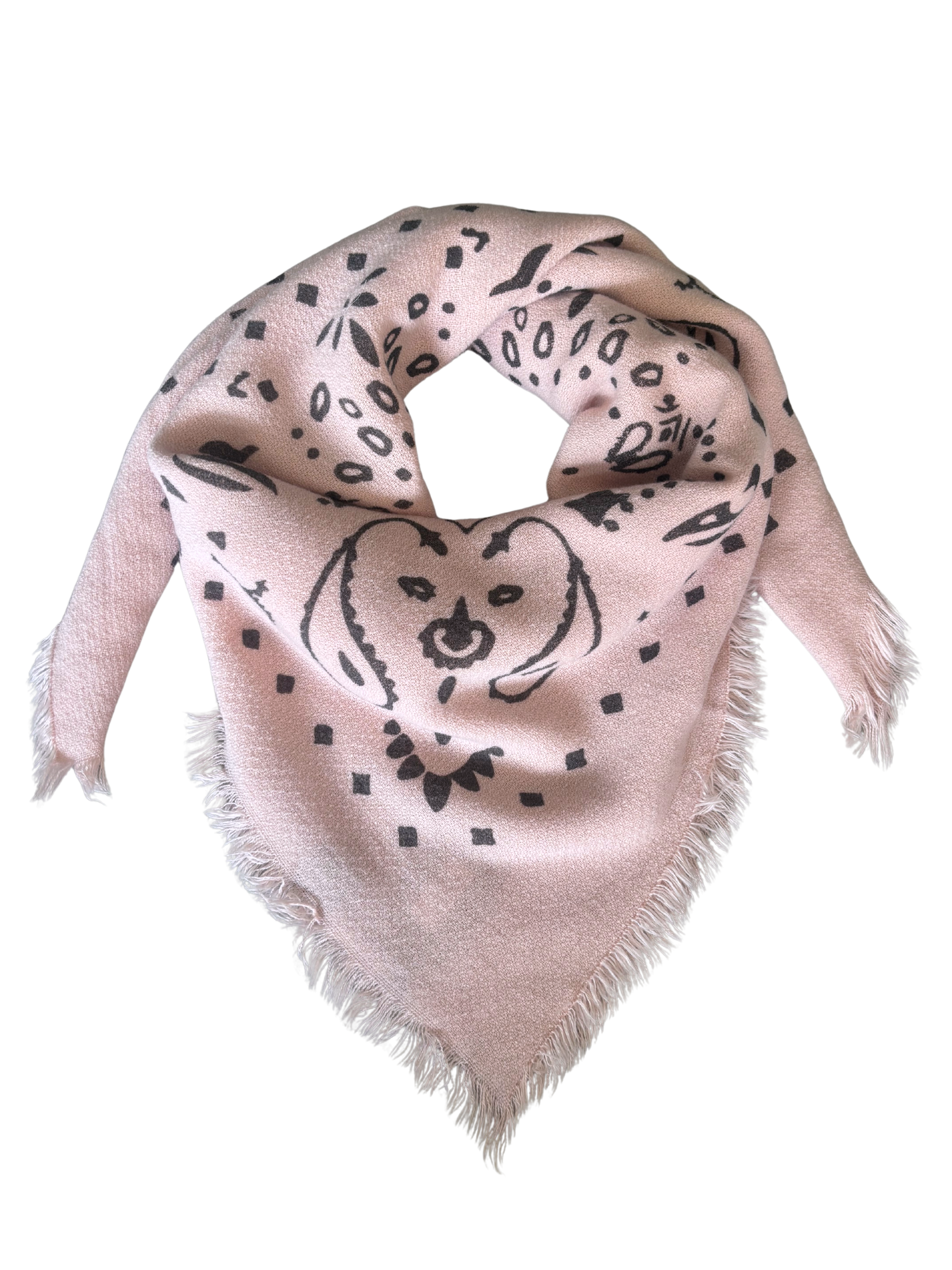 Bandana Horizon - rose pâle