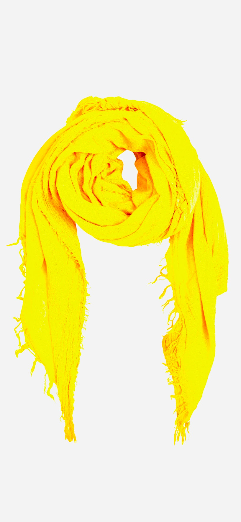 Echarpe Laine St-Gervais Jaune