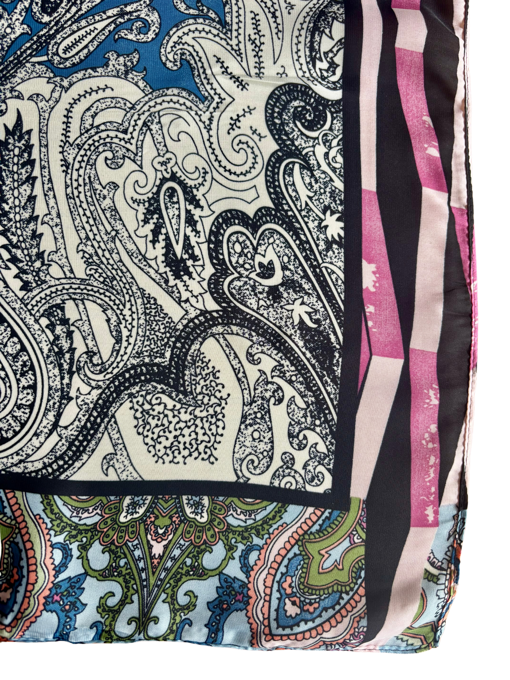 Foulard Matignon - bleu