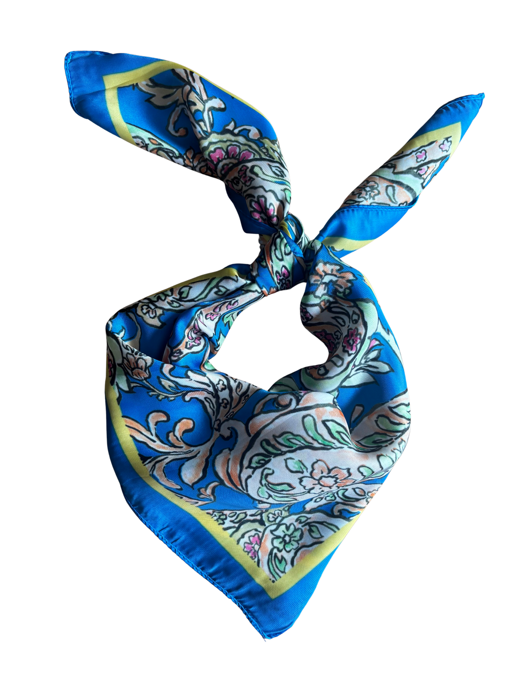 Foulard Pont des Arts - bleu