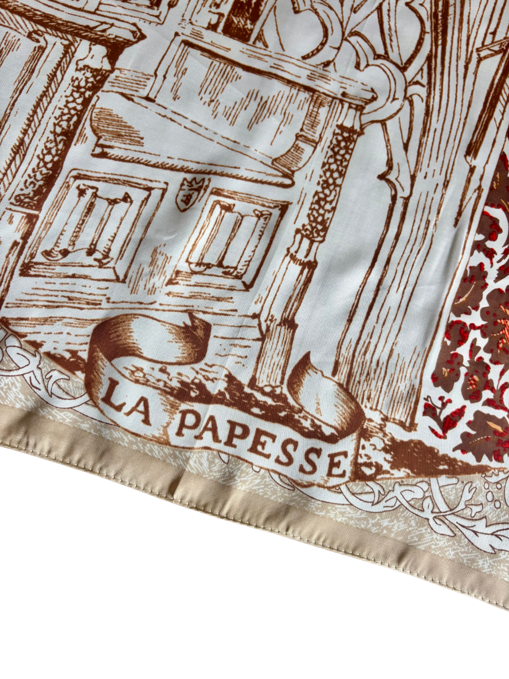 Foulard La Papesse - beige