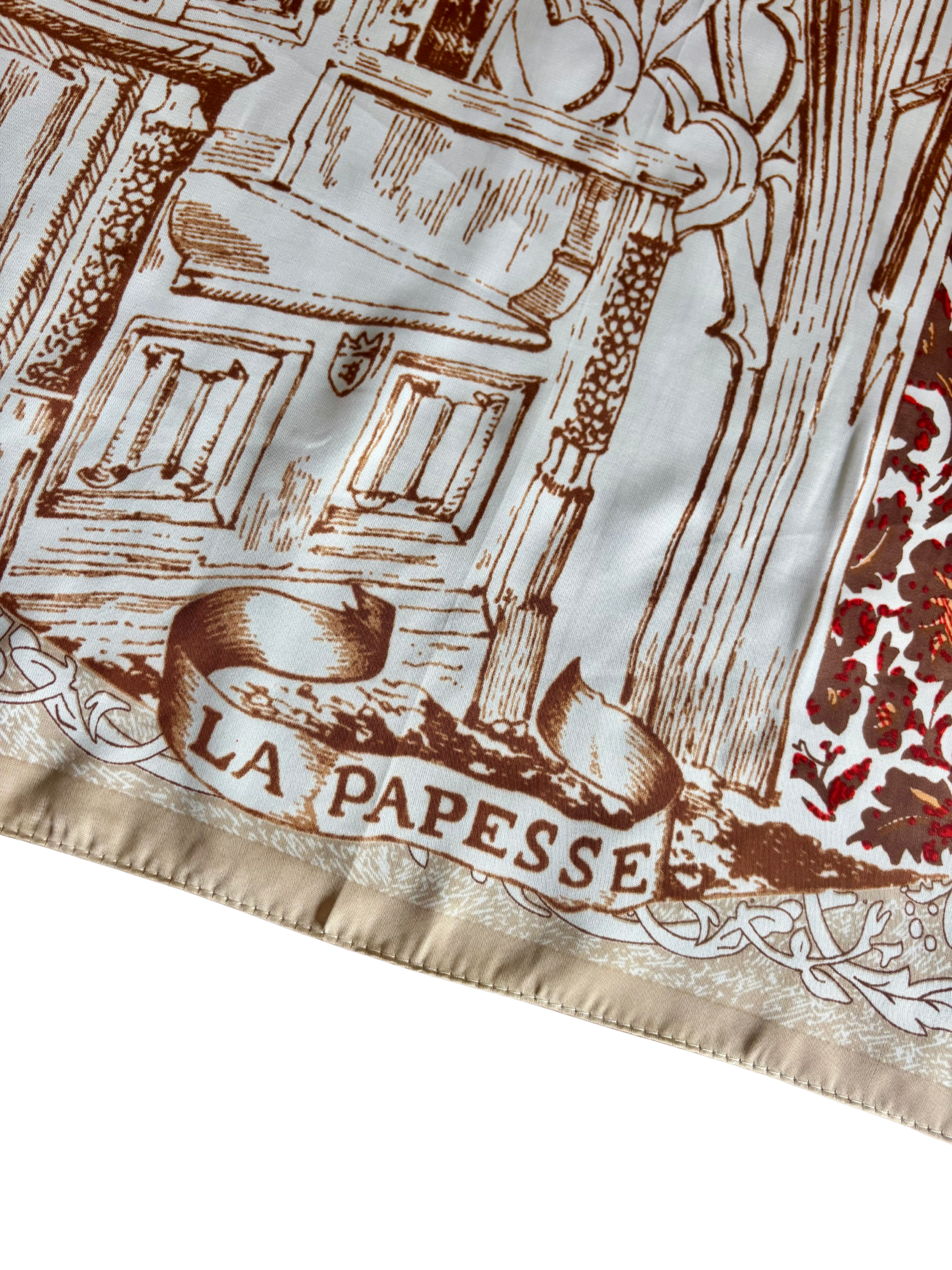 Foulard La Papesse - beige