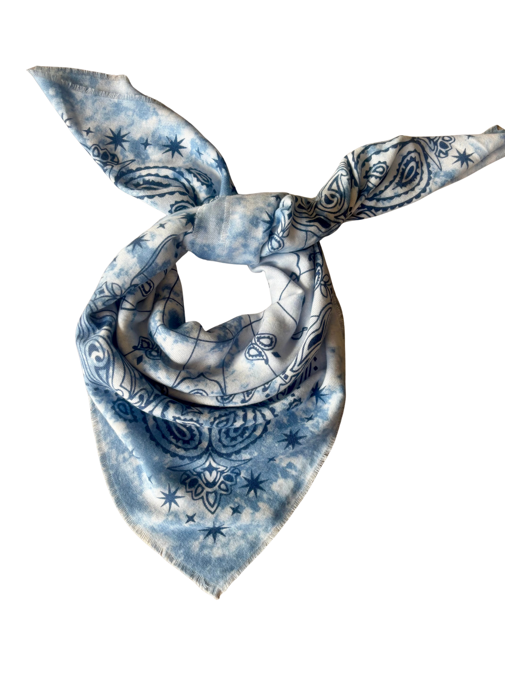 Bandana Équinoxe bleu
