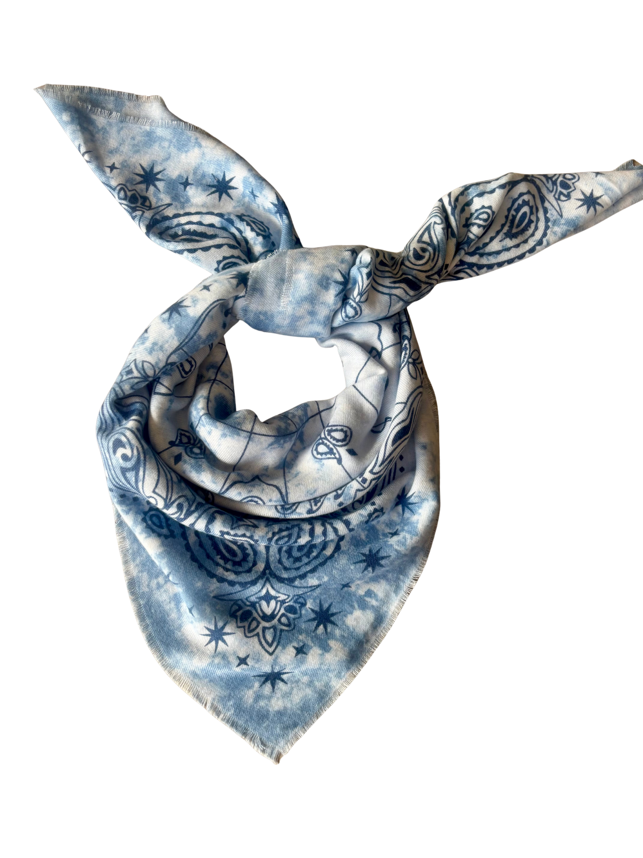 Bandana Équinoxe bleu