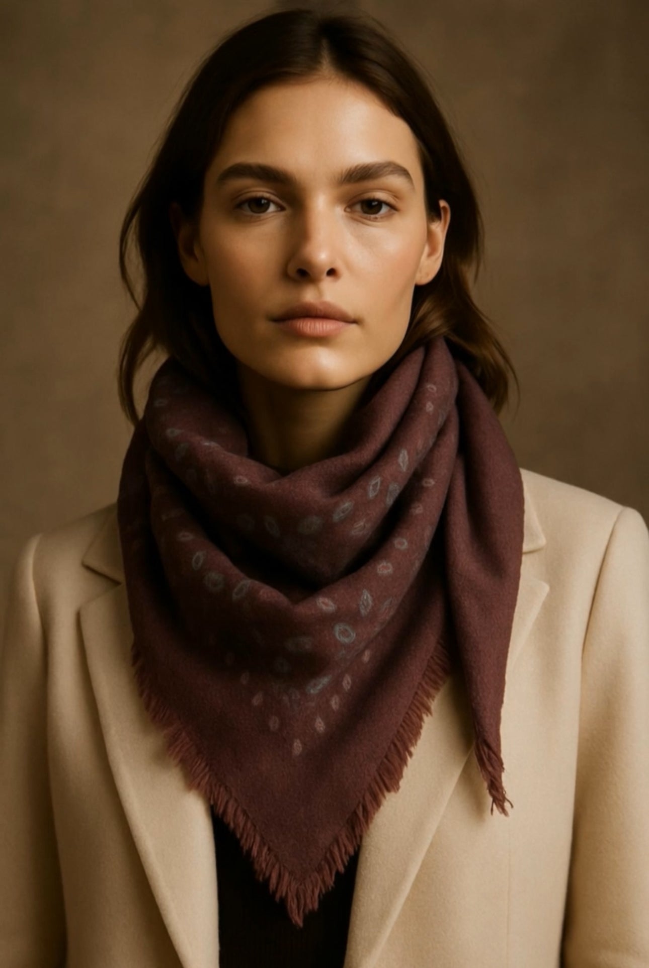 Bandana Horizon - chocolat