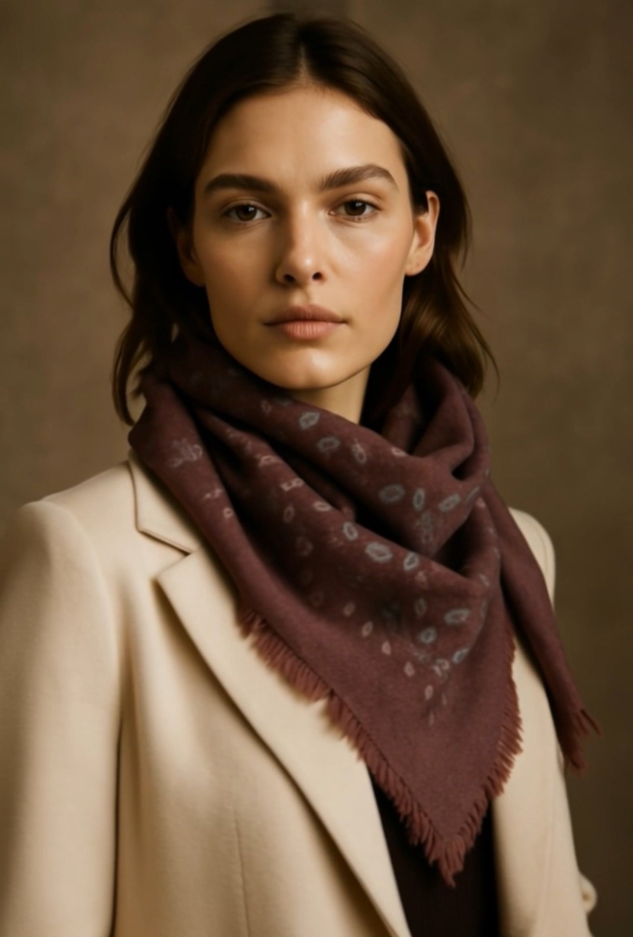 Bandana Horizon - chocolat