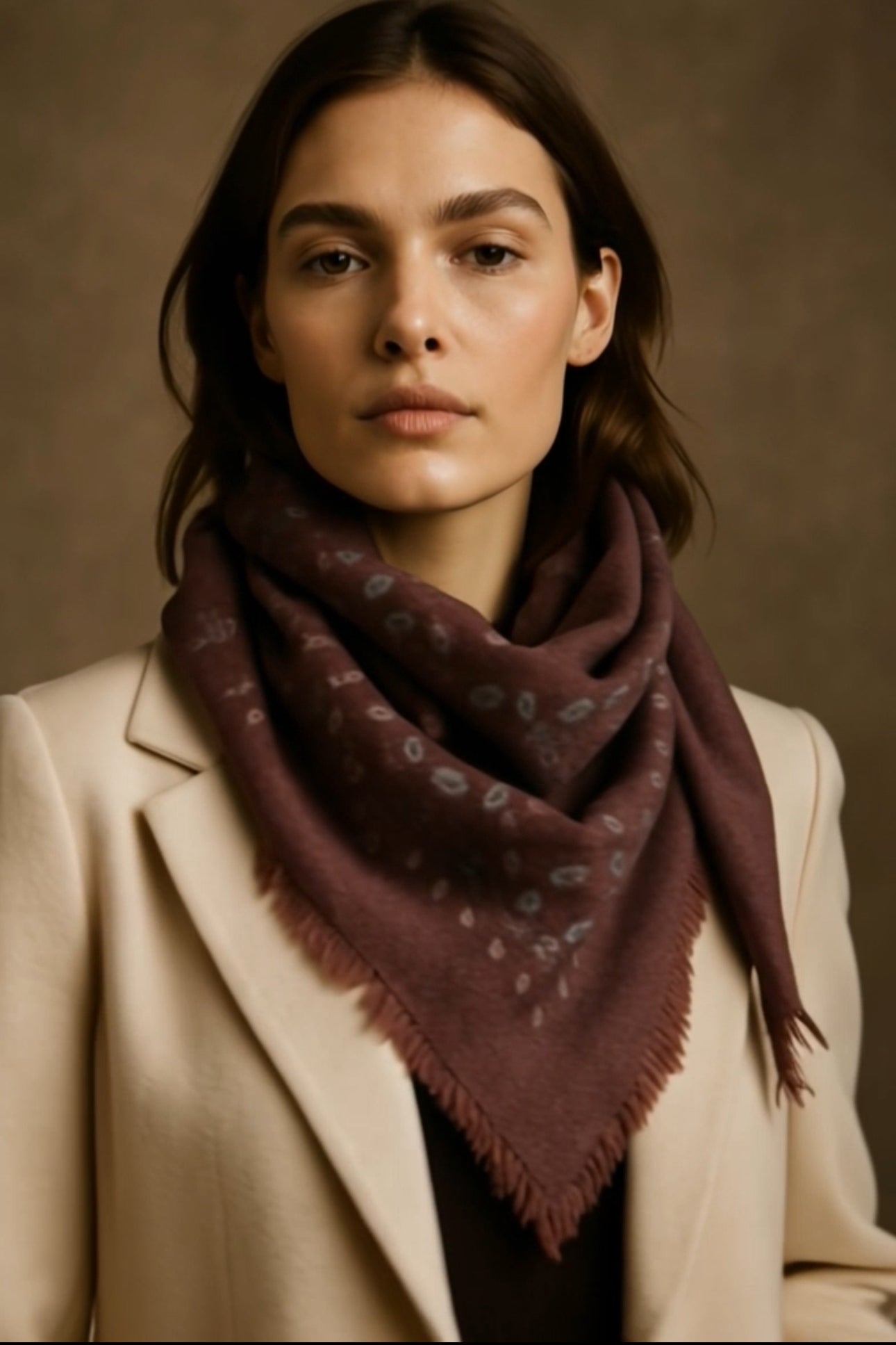 Bandana Horizon - chocolat