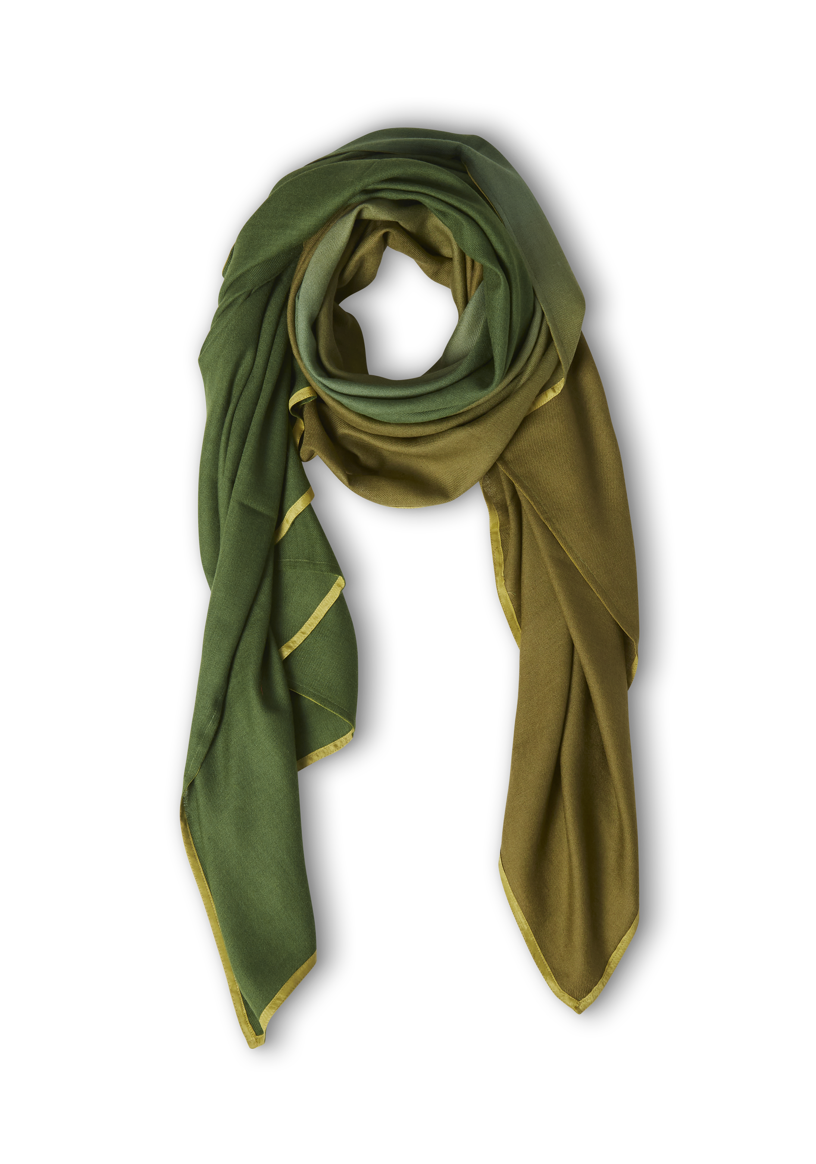 Echarpe Cachemire Havane Kiwi