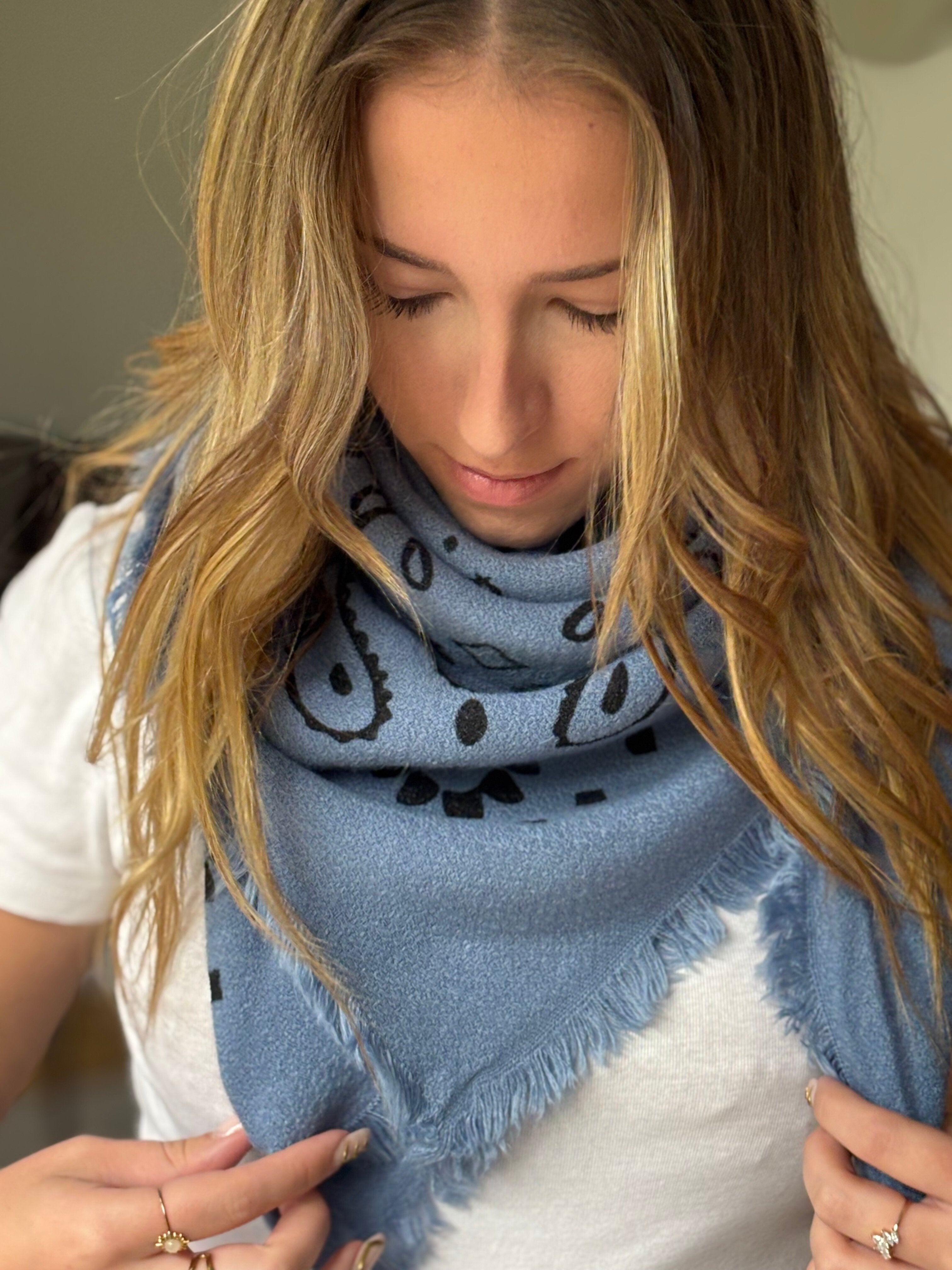 Bandana Horizon - bleu