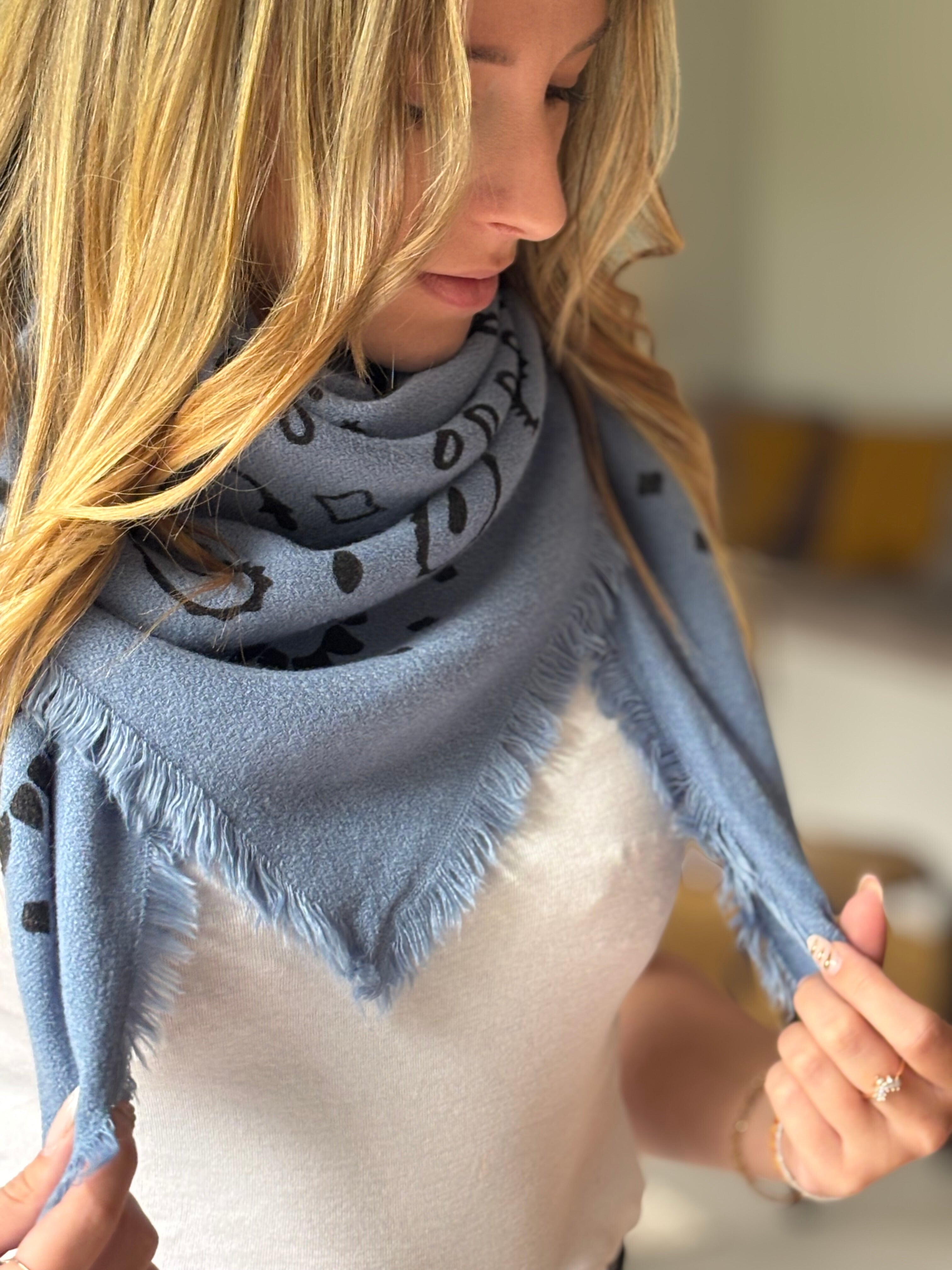 Bandana Horizon - bleu