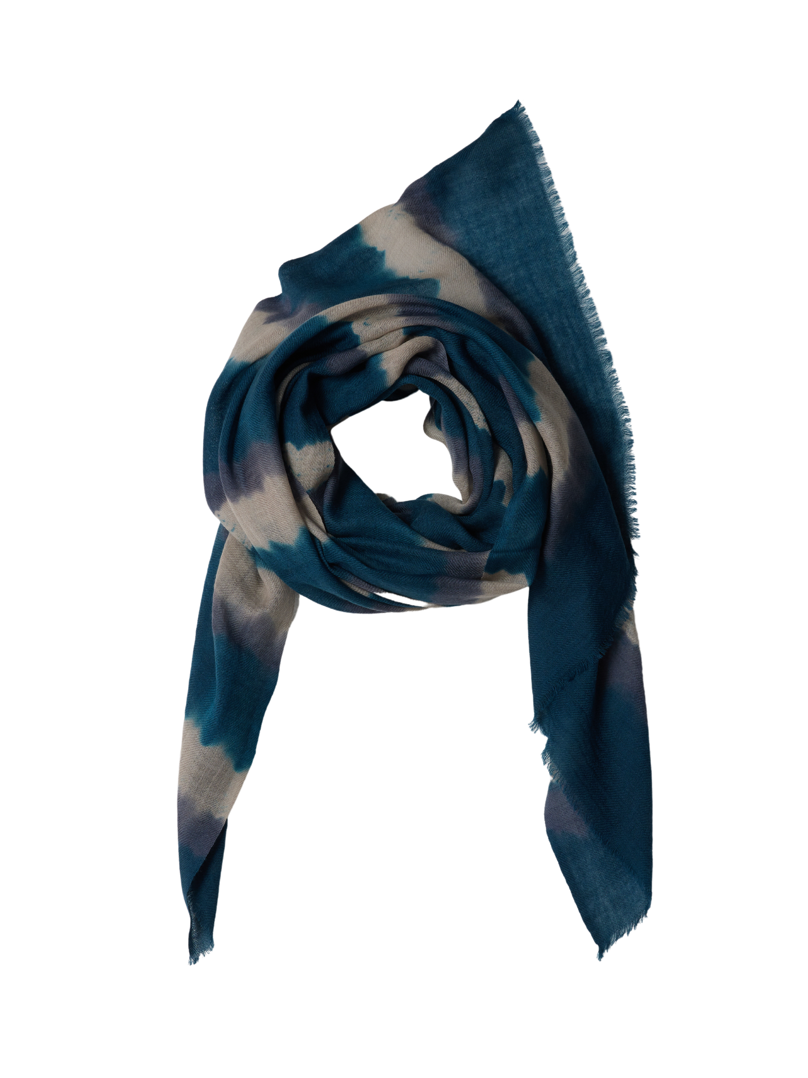 Echarpe Laine Saint-Moritz Bleu canard
