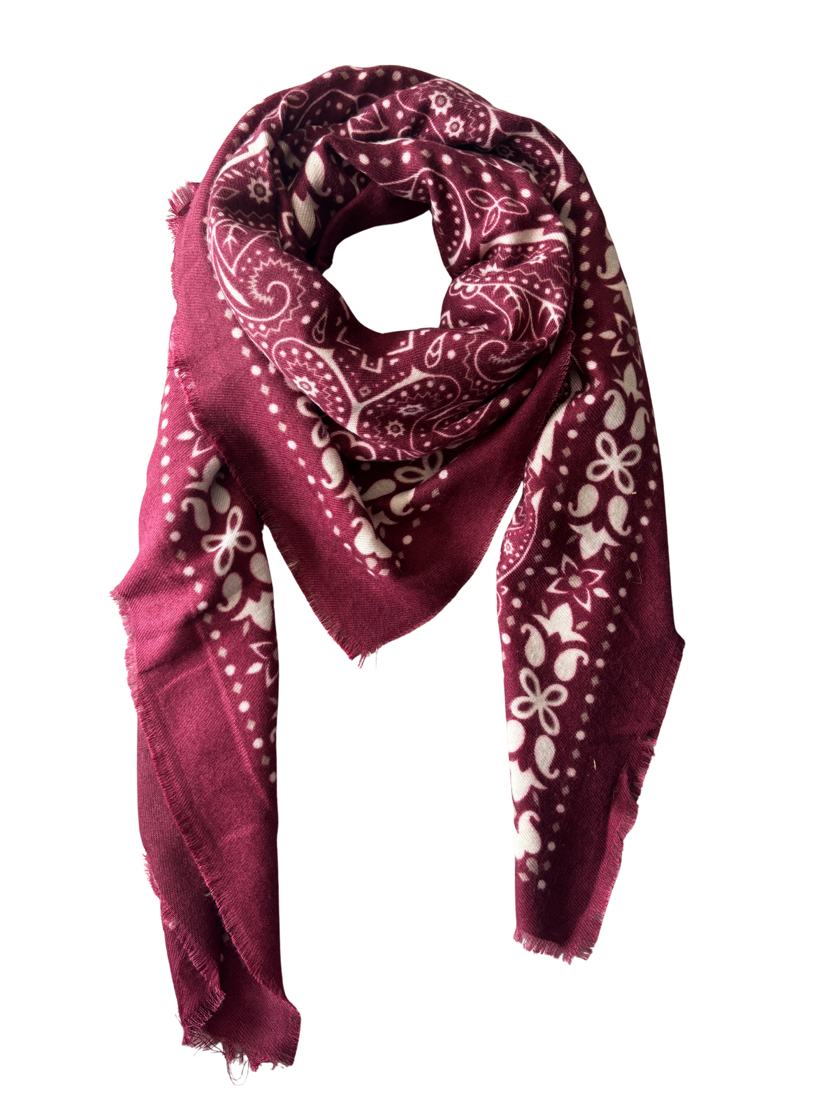 Bandana Cosy Bordeaux
