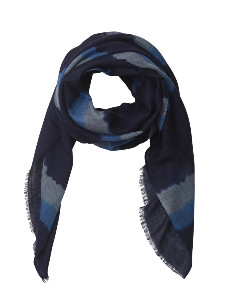 Echarpe Laine Saint-Moritz Marine