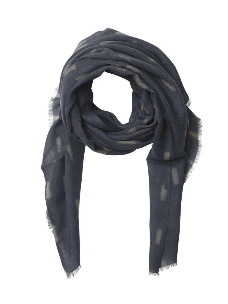 Echarpe Laine Bohemian Gris