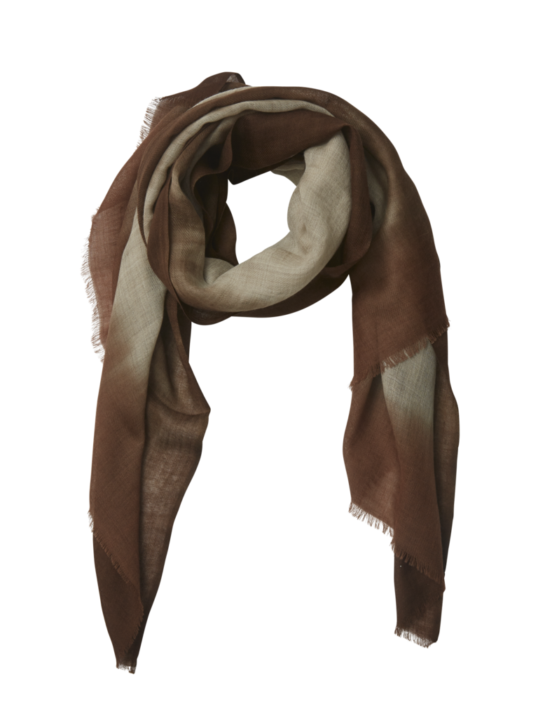 Echarpe Laine Natura Noisette