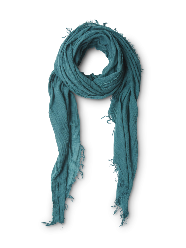 Echarpe Laine Saint-Gervais Bleu Canard