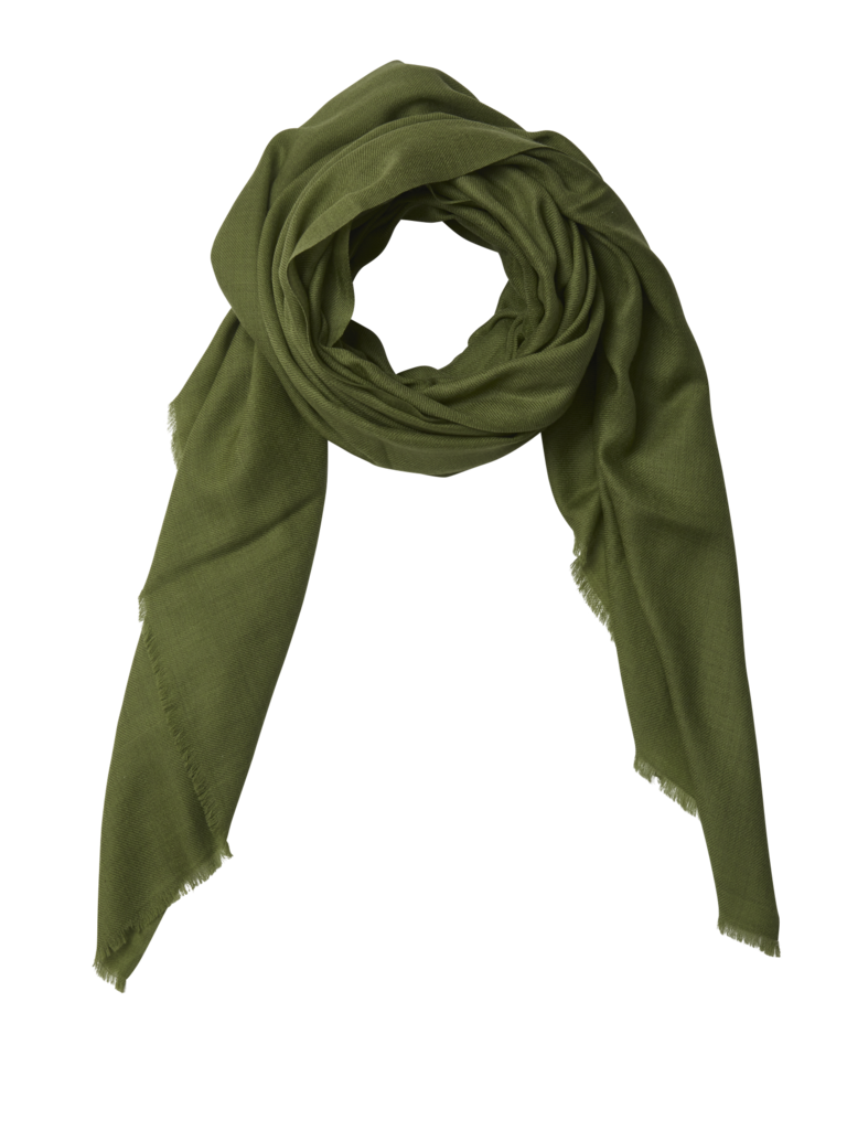 Écharpe cachemire Pacha Olive