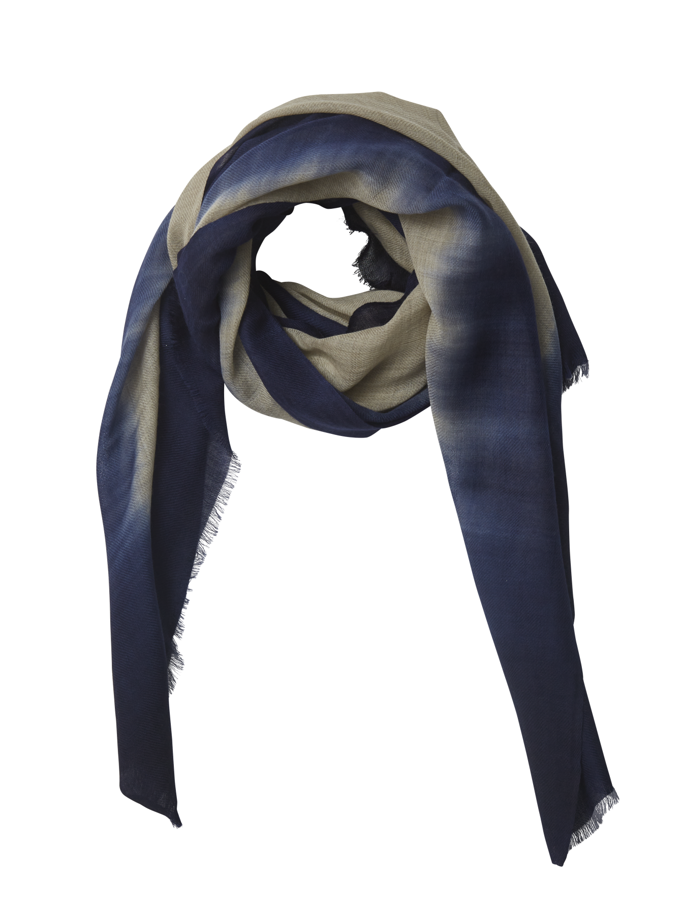 Echarpe Laine Natura Marine
